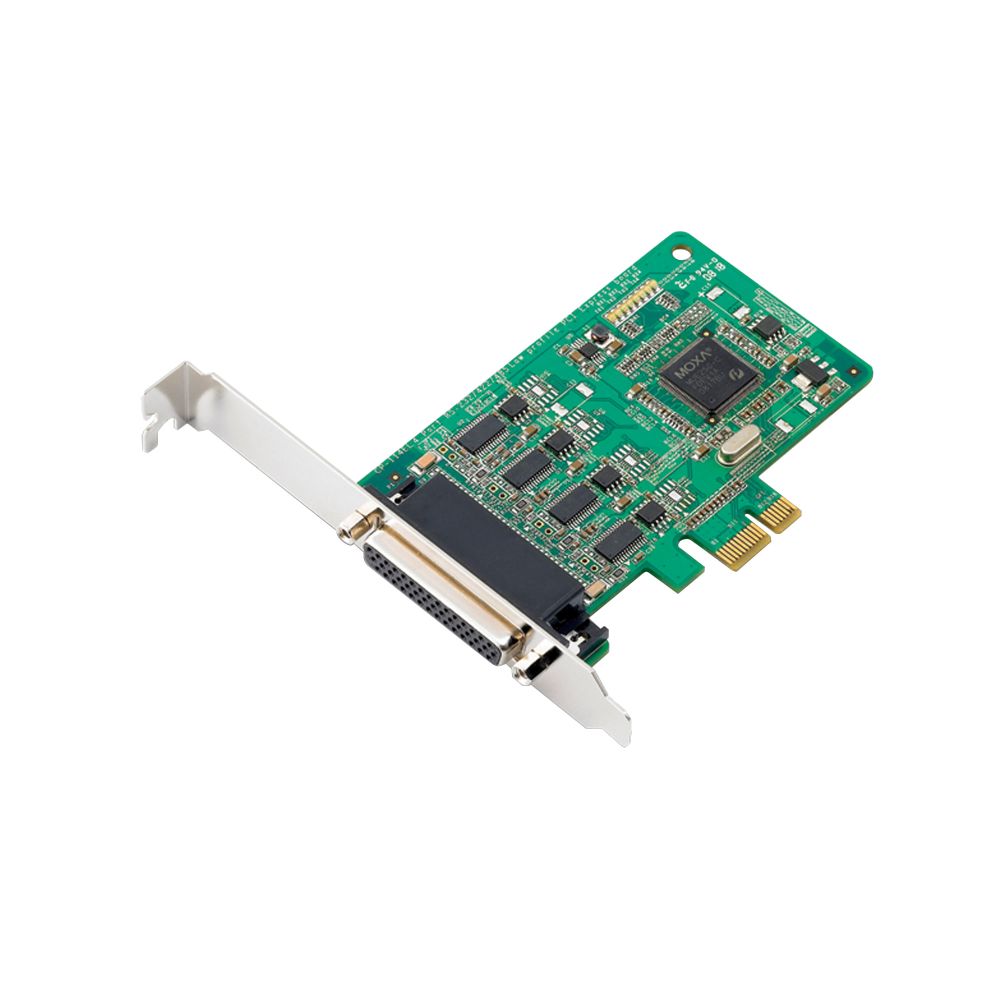Moxa CP-114EL 4埠 RS-232/422/485 PCI Express 串列通信多埠卡